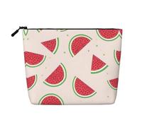 Pink Watermelon Trousse de toilette pour femme Trousse de toilette Unisexe Sac de rangement pour soins personnels