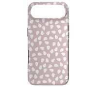 Pink White Teardrop Leaf-Like Petal Seedpod Nature Pattern Coque pour iPhone Air