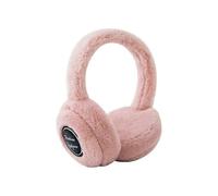 (Pink)Winter Outdoor Headsets Wireless Warm Ear New Cute Headphones For Men Women