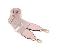 (pink) Women Wide Shoulder Bags Strap,adjustable Replacement Belt Bag Strap With Leather Gold Hooks Canvas Purse Straps For Crossbody Handbag