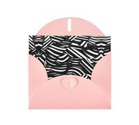 Pink YYHWHJDE Carte de vœux avec lignes noires et blanches 15,2 x 10,2 cm avec effet nacré double face et encre respectueuse de l'environnement