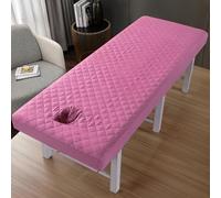 Pink5,60x180cm/1.9x5.9ft,Réutilisables Couvre-Lit De Massage Avec Trou Pour Le Visage,Housse De Drap De Lit De Massage Lavable Pour Housse De Canapé De Massage De Beauté
