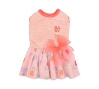 Pinkaholic New York Alice Dog Robe une pièce tendance et élégante pour petit chien Rouge Taille L