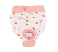 Pinkaholic New York NARA-PT7310-MO-S Robe hygiénique pour Animal de Compagnie Motif Pattes Orange Taille S