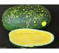 Pinkdose 50 Seeds: Watermelon seeds - Moon & Stars-Yellow (Citrullus lanatus) Non-GMO Heirloom ! (50 Seeds)