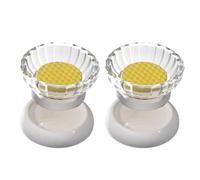 Pinkel - Lot de 2 supports muraux magnétiques pour chien - Maintient fermement les pastilles adhésives et d'entraînement de pot - Pour l'intérieur, marquage d'urine de chien, levés de jambes, chiot