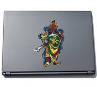pinkelephant China-chinesegods2 210 x 141 mm Chinois Dieu Autocollant Skin pour Ordinateur Portable