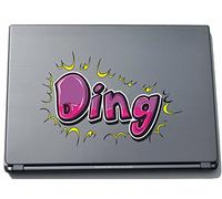 PinkElephant Comic 056 Autocollant pour Ordinateur Portable Motif Funny Scene Thing 150 mm