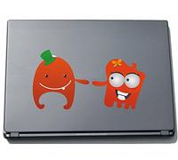 PinkElephant lovely039 Autocollant pour Ordinateur Portable Motif Sweet Heart Animation Watermelon 210 mm