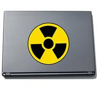 PinkElephant Misc1-Darkeco5 Autocollant pour Ordinateur Portable Motif Radioactivity 150 x 150 mm