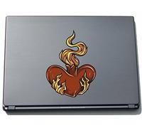 PinkElephant Misc2-Hearts18 Autocollant pour Ordinateur Portable Motif Crazy Creepy Heart 210 x 155 mm