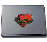 PinkElephant Misc2-Hearts20 Autocollant pour Ordinateur Portable Motif Crazy Creepy Heart 150 x 196 mm