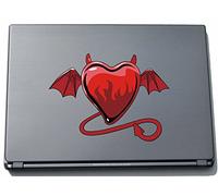 PinkElephant Misc2-Hearts6 Autocollant pour Ordinateur Portable Motif Crazy Creepy Heart 150 x 205 mm