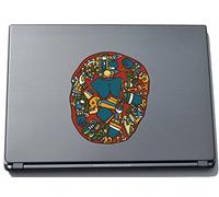 PinkElephant Misc3-Aztec2 Autocollant pour Ordinateur Portable Motif Aztec Characters 150 x 130 mm