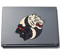 PinkElephant Misc3-Yinyang1 Autocollant pour Ordinateur Portable Motif Stylish Yin Yang Tiger 210 x 236 mm