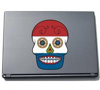 PinkElephant Skull Autocollant pour Ordinateur Portable Motif Drapeau Pays-Bas 150 x 110 mm