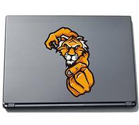 PinkElephant Sport 059 Autocollant pour Ordinateur Portable Motif Mad Tiger 210 x 150 mm