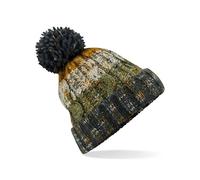 Pinkfish Boutique, chapeau à pompon tricoté avec tire-bouchon, bonnet d'hiver, pompon d'hiver, bonnet en laine, mousse d'automne, taille unique, Brise d'automne, Taille unique