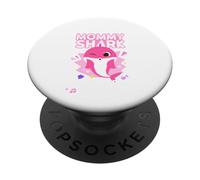 Pinkfong Baby Shark Mommy Shark Officiel PopSockets PopGrip Adhésif