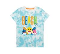 Pinkfong Garçon Baby Shark T-Shirt Bleu 18-24 Mois