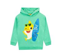 Pinkfong Sweats à Capuche Garçon Baby Shark Vert 18-24 Mois