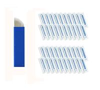 Pinkiou aiguille de tatouage de sourcil de lames de Microblading 18 broches pour stylo (50pcs)
