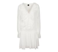 Pinko - Aggie Mini Dress - Femme - Robes - Blanc - Taille: 36 FR