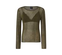 Pinko - Alchemilla Sweater - Femme - Pulls - Vert - Taille: 42 FR