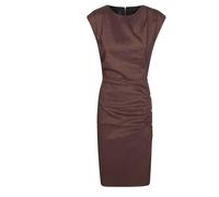 Pinko - Alissa Abito Lino Stretch - Femme - Robes - Brun - Taille: 38 FR