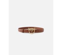 Pinko AMOUR BERRY H3 BELT SET 24,25 CUOIO-ANTIQUE GOLD (L48Q) XL
