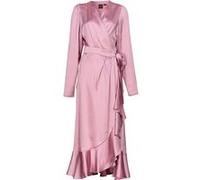 PINKO Architetto Abito Raso Fluido Stretch Woodrose Taille: 44 | Robes Outlet | Femme