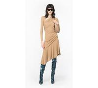 PINKO Babar Abito Jersey Crepe Mat Dark Latte Taille: M | Robes Outlet | Femme