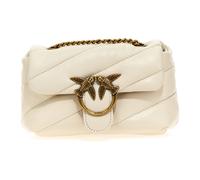 Pinko Sac femme LOVE BABY PUFF C SHEEP NAPPA Blanc Soie Antique Gold Taille unique