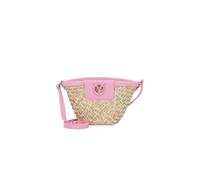 PINKO Borsa naturale-rosa-block color TAS010599