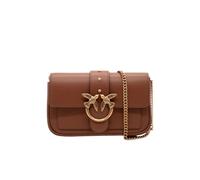 Pinko Petit sac bandoulière Love One Pocket Simply 100061A0F1 Brun Taille One Size