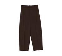 Pinko - Balbino Pantalone Diagonale - Femme - Pantalons - Brun - Taille: 38 FR