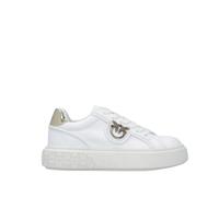 Pinko Baskets Yoko 06 SS0041 P087 Z1B Blanc en veau semelle flatform Taille 39 EU