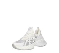 PINKO Baskets basses 'ARIEL 01' transparent / blanc, Taille 38