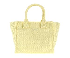 Pinko - Beach Mini Sac Shopping - Femme - Sacs - Jaune - Taille: ONE Size