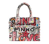 Pinko - Beach Shopper Canvas - Femme - Sacs - Multicolore - Taille: ONE Size