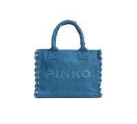 Pinko - Beach Shopper - Femme - Sacs - Bleu - Taille: ONE Size