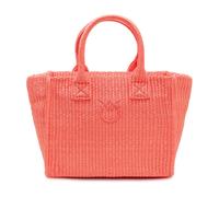 Pinko - Beach Shopper Mini - Femme - Sacs - Rose - Taille: ONE Size