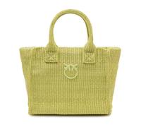 Pinko - Beach Shopper Mini - Femme - Sacs - Vert - Taille: ONE Size