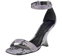 Pinko Beethoven Sandales en Cuir Imprimé Sandale caleFemme