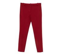 Pinko - Bello Pantalone Punto Stoffa - Femme - Pantalons - Rouge - Taille: 42 FR