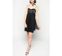 PINKO Biancaneve 1 Abito Chiffon Black Taille: 42 | Robes Mini Outlet | Femme | Le Noir