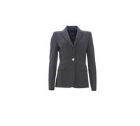 Pinko - Blazer Veste Crêpe Stretch Grise - Femme - Vestes - Gris - Taille: 44 FR