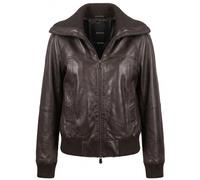 Pinko - Bluma Bomber - Femme - Vestes - Brun - Taille: 38 FR