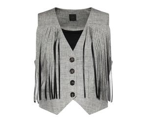 Pinko - Boretto Vest - Femme - Vestes - Gris - Taille: 40 FR