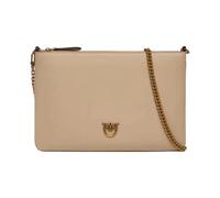 Pinko - Borsa Flat Classic Vitello Seta - Femme - Sacs - Beige - Taille: ONE Size